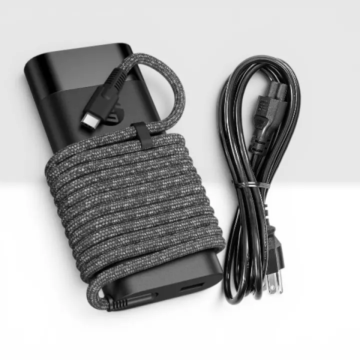 90W Universal USB-C Laptop Charger – Fast Charging AC Adapter with Braided Cable